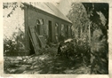 Im Krieg beschädigtes Haus von Kaufmann Wilhelm Flügge