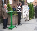 Asendorfer Delegation bei der 800-Jahrfeier von Trzciel vor dem Rathaus